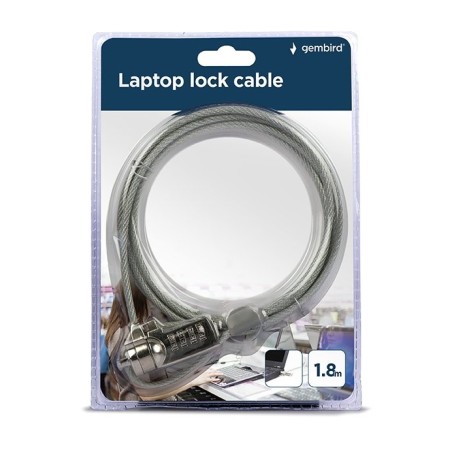 Gembird cable seguridad portatil combinacion 4 digitos lk-cl-01