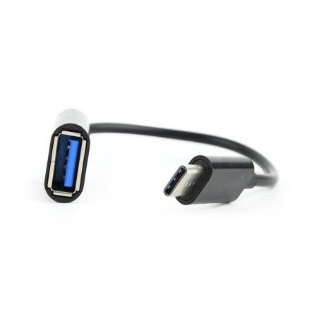 Gembird cable otg usb 2.0 a usb tipo c h/m 0.20m negro ab-otg-cmaf2-01