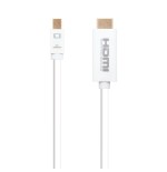 Nanocable cable conversor mini dp macho a hdmi v1.4 macho 2m - blanco