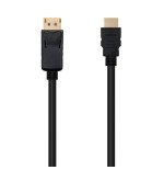 Nanocable cable conversor displayport macho a hdmi macho 5m - negro