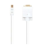 Nanocable cable conversor mini dp macho a vga macho 2m - blanco