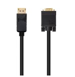 Nanocable cable conversor displayport macho a vga macho 2m - negro