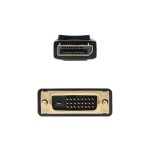 Nanocable cable conversor displayport macho a dvi macho 2m - negro