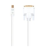 Nanocable cable conversor mini dp macho a dvi macho 5m - blanco
