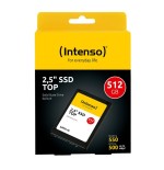 Disco ssd intenso 512gb 2.5" sata 3 top performance 3812450