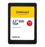 Disco ssd intenso 512gb 2.5" sata 3 top performance 3812450