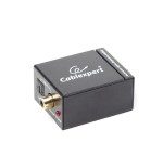 Gembird convertidor digital a analogico optico a rca negro dsc-opt-rca-001