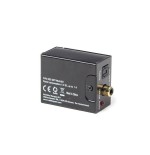 Gembird convertidor digital a analogico optico a rca negro dsc-opt-rca-001