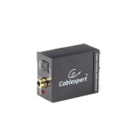 Gembird convertidor digital a analogico optico a rca negro dsc-opt-rca-001