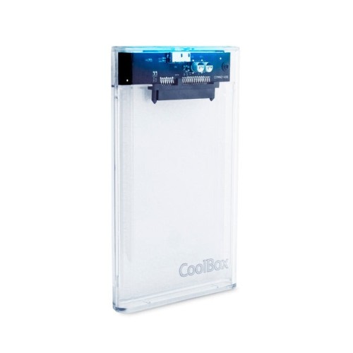 Coolbox caja hdd 2.5" usb3.0 transparente coo-sct-2533