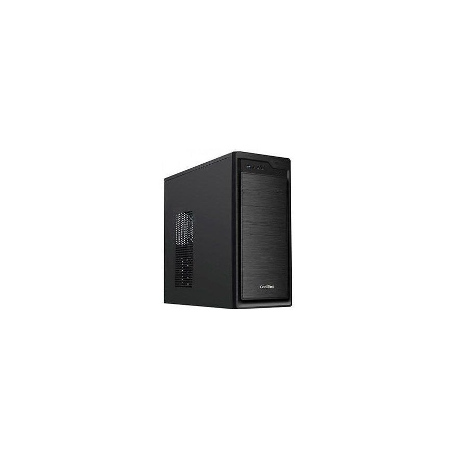 Coolbox caja pc atx f800 2x usb 3.0 s/fte negro  coo-pcf800sf
