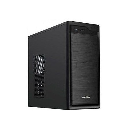 Coolbox caja pc atx f800 2x usb 3.0 s/fte negro  coo-pcf800sf