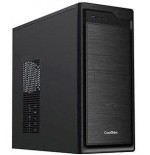 Coolbox caja pc atx f800 2x usb 3.0 s/fte negro  coo-pcf800sf