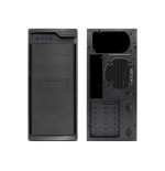 Coolbox caja pc atx f800 2x usb 3.0 s/fte negro  coo-pcf800sf