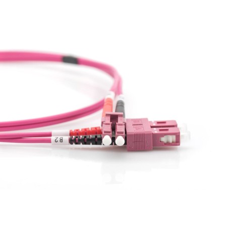 Digitus cable conexion fibra optica mm om4 lc a sc 50/125 3m