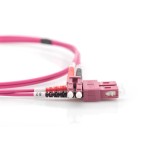 Digitus cable conexion fibra optica mm om4 lc a sc 50/125 3m