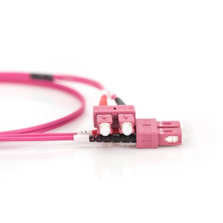 Digitus conexion cable fibra optica mm om4 sc a sc 50/125 2m