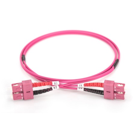 Digitus conexion cable fibra optica mm om4 sc a sc 50/125 2m