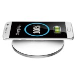 Cargador intenso qi inalambrico 10w aluminio blanco rapido
