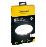 Cargador intenso qi inalambrico 10w aluminio blanco rapido