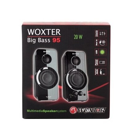 Altavoces woxter big bass 95 20w 2.0