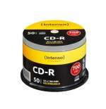 Intenso cd-r 700 mb/80 min., 52x, cakee box 50