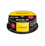 Intenso dvd-r 4.7gb 16x tarrina 25uds