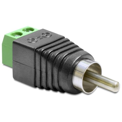 Delock conector rca a terminal 2pin 65417