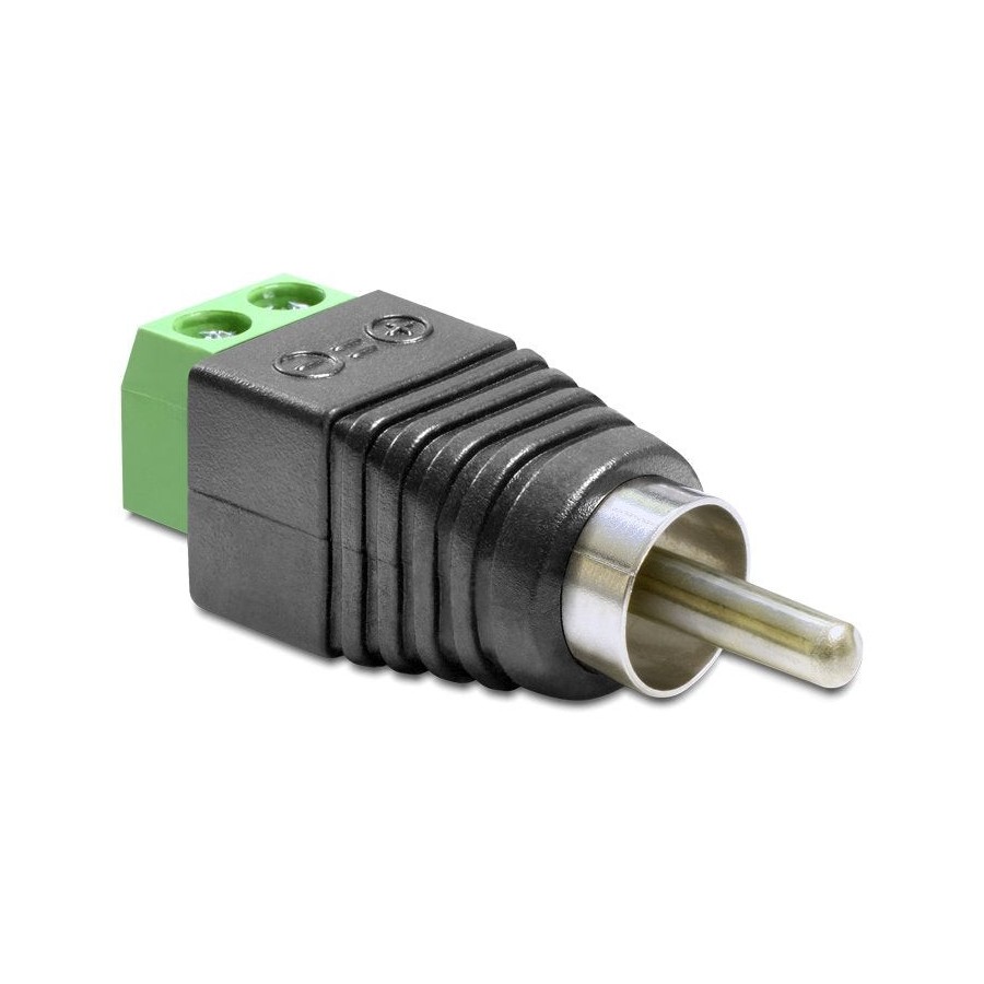 Delock conector rca a terminal 2pin 65417