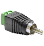 Delock conector rca a terminal 2pin 65417