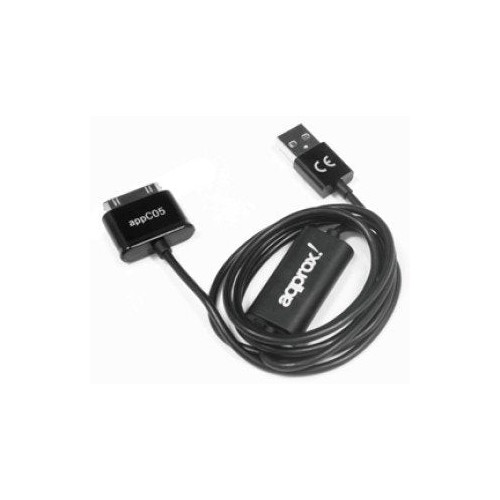 Approx cable usb 2.0 a 30 pines 1m negro compatible tab1 y tab2 appc05