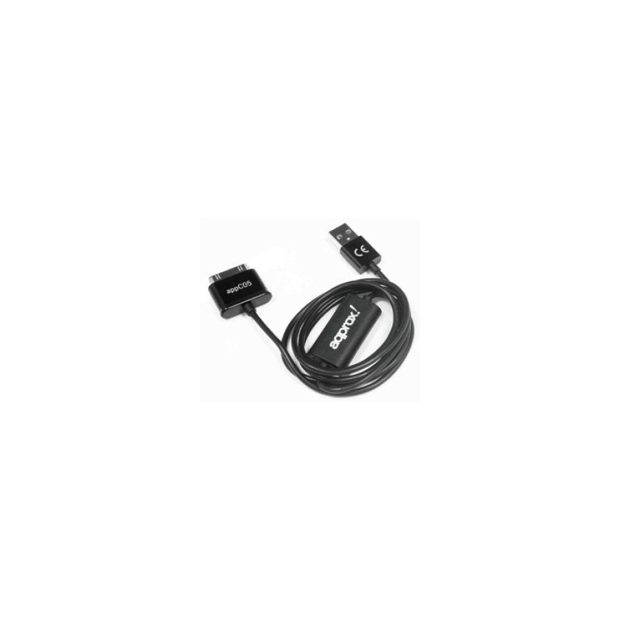 Approx cable usb 2.0 a 30 pines 1m negro compatible tab1 y tab2 appc05