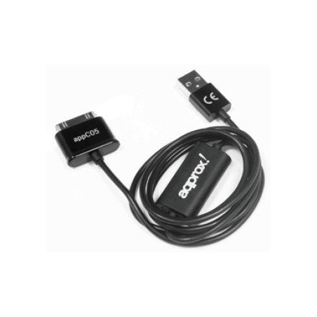 Approx cable usb 2.0 a 30 pines 1m negro compatible tab1 y tab2 appc05