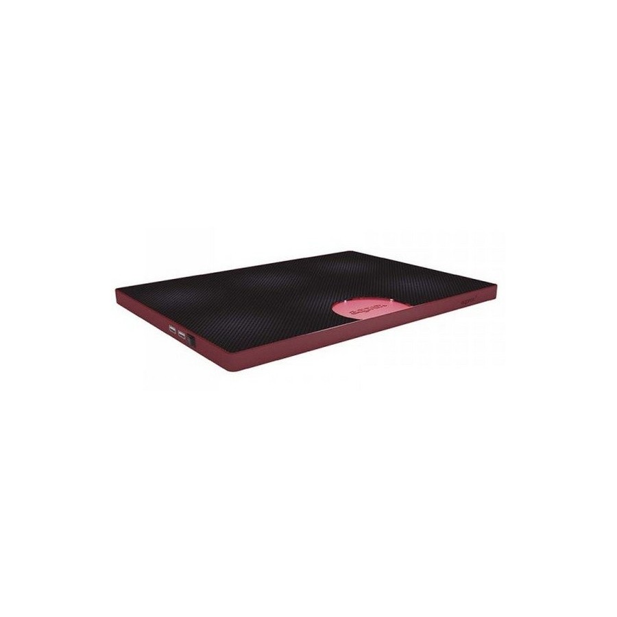 Approx base refrigeradora para portatil 15.4\1 rojo appnbc05r