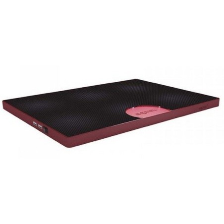 Approx base refrigeradora para portatil 15.4\1 rojo appnbc05r