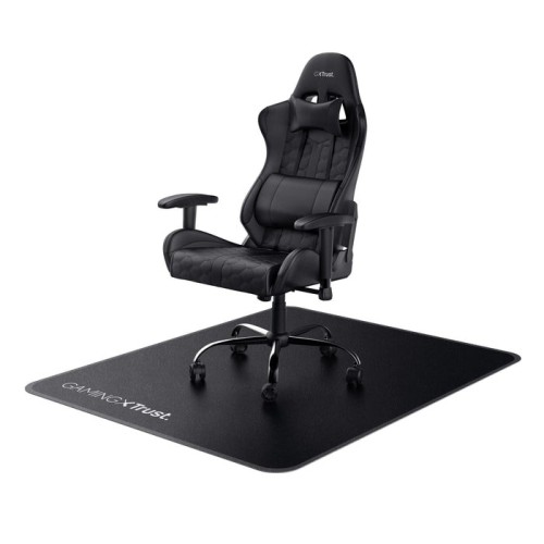 Trust alfombra para silla gaming gxt 715 99x120 cm negro 22524