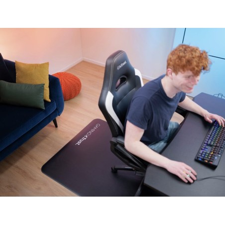 Trust alfombra para silla gaming gxt 715 99x120 cm negro 22524