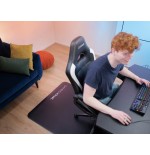 Trust alfombra para silla gaming gxt 715 99x120 cm negro 22524