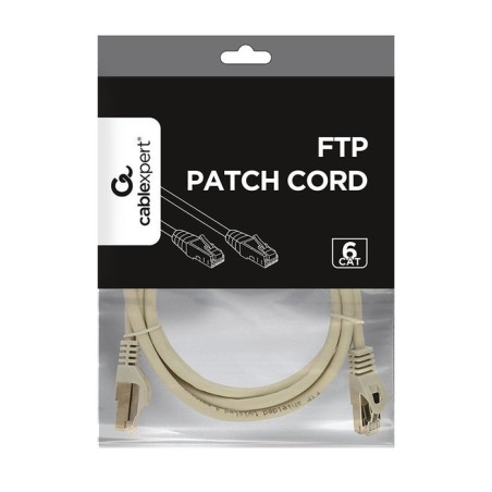 Gembird cable de red ftp cat6 awg26 1.50m gris pp6-1.5m