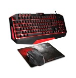 Spirit of gamer pack teclado  retroiluminacion led + raton 3200dpi + alfombrilla skull spirit usb