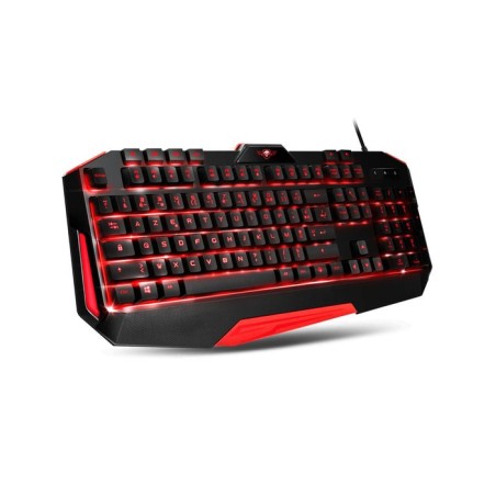 Spirit of gamer pack teclado  retroiluminacion led + raton 3200dpi + alfombrilla skull spirit usb