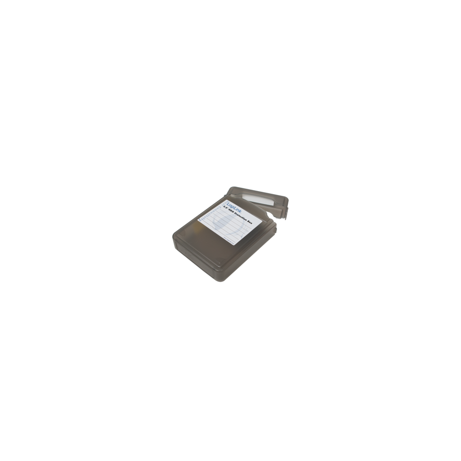 Logilink caja de proteccion para disco duro  3.5 \1 negro ua0133b