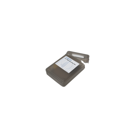 Logilink caja de proteccion para disco duro  3.5 \1 negro ua0133b