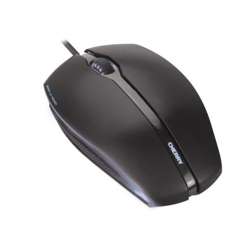 Cherry raton optico gentix illuminated 1000dpi usb ambidextro negro jm-0300