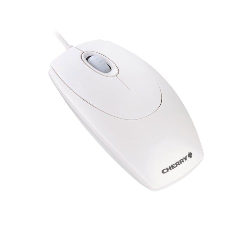 Cherry raton optico usb 1000dpi ambidextro blanco m-5400-0