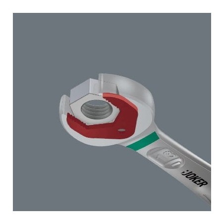 Wera llave de carraca combinada joker, 8 mm, llave inglesa 5073268001