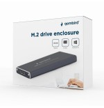 Gembird caja externa ssd m.2 usb 3.0 negro ee2280-u3c-01