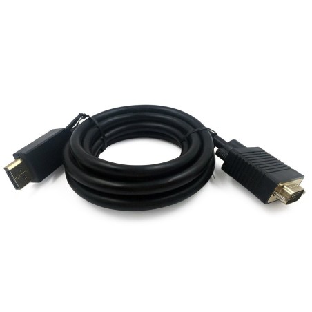 Gembird cable displayport a vga m/m 1.80m negro ccp-dpm-vgam-6