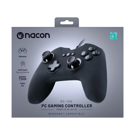 Nacon gamepad pc negro pcgc-100xf