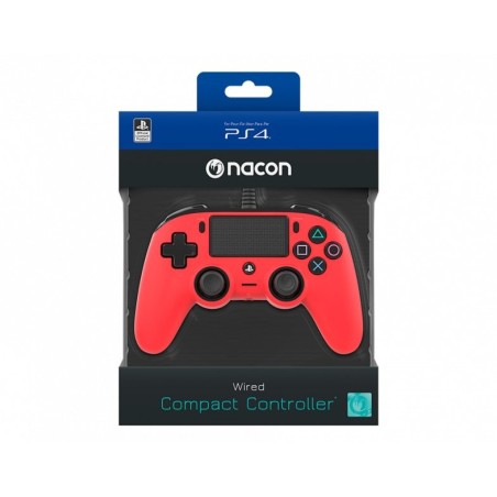 Nacon gamepad ps4 rojo ps4ofcpadred